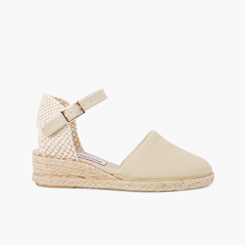 Espadrilles fermées compensées cheap