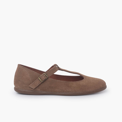 Babies T-Suede Forme Taupe