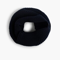 Écharpe tour de cou tricotée  Bleu Marine