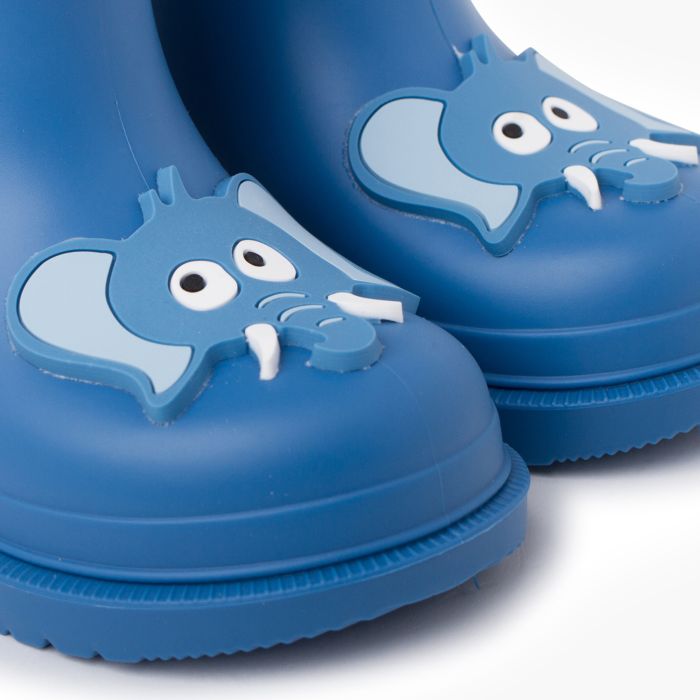 Bottes de pluie elephant a col ajustable
