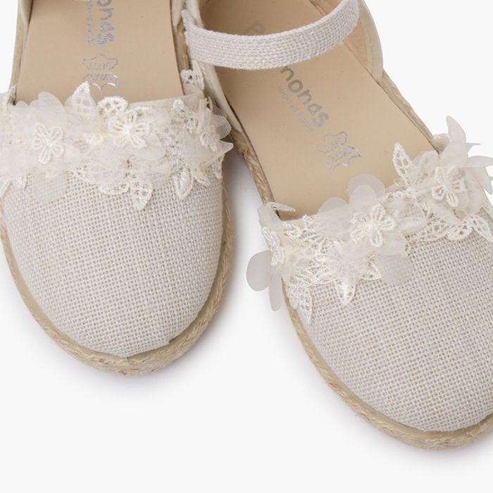 Espadrille dentelle online