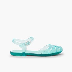 Sandales Plastique pour fille Mara junior Aigue-marine